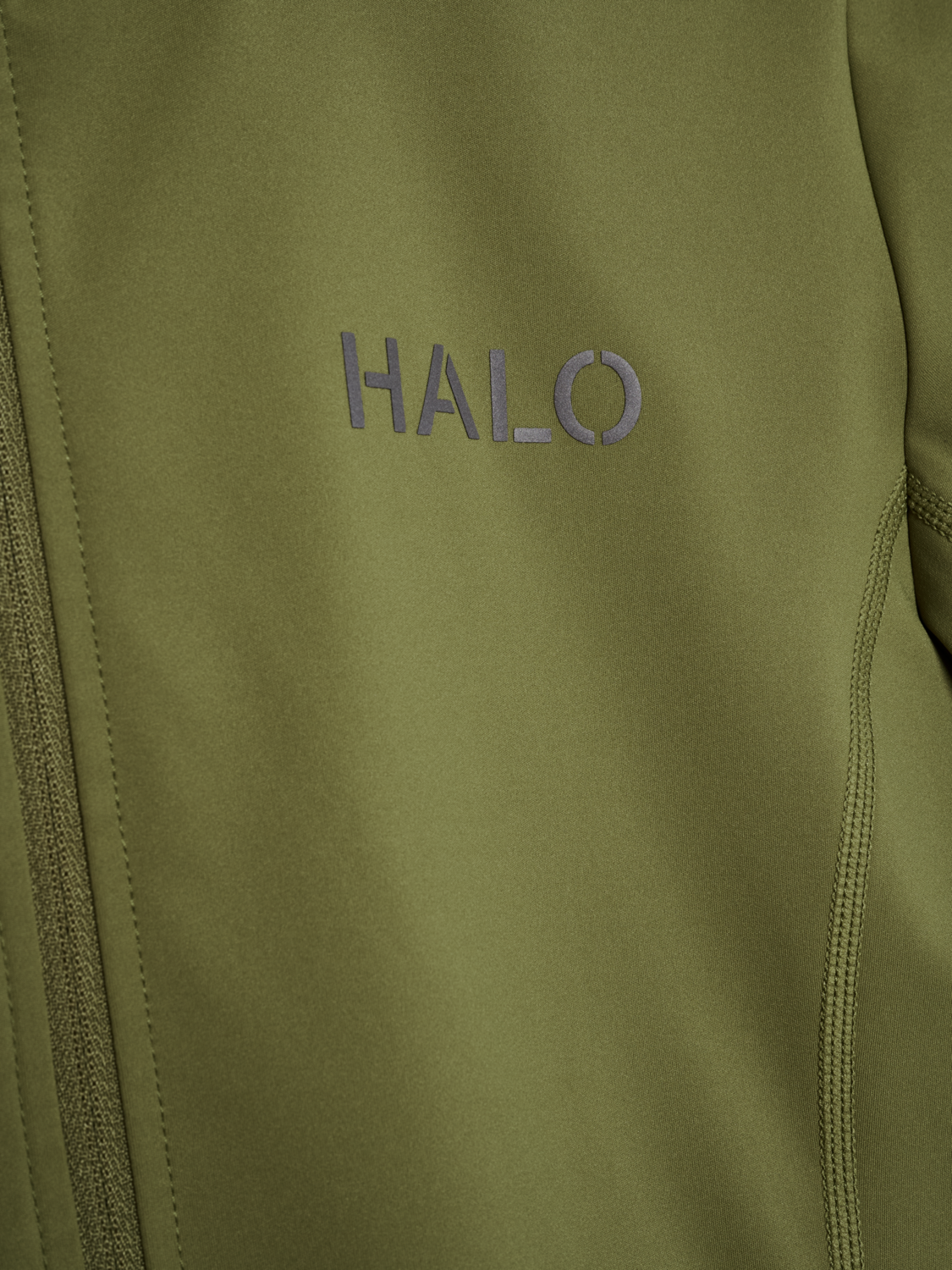 HALO WOMEN FULL ZIP 2.0, OLIVE DRAB, packshot