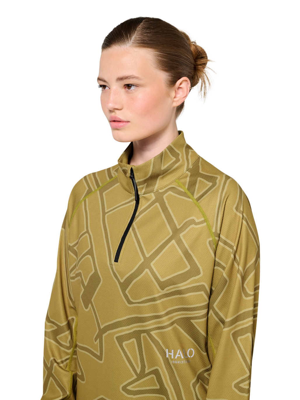 HALO SORONA HALF ZIP, SPONGE, model