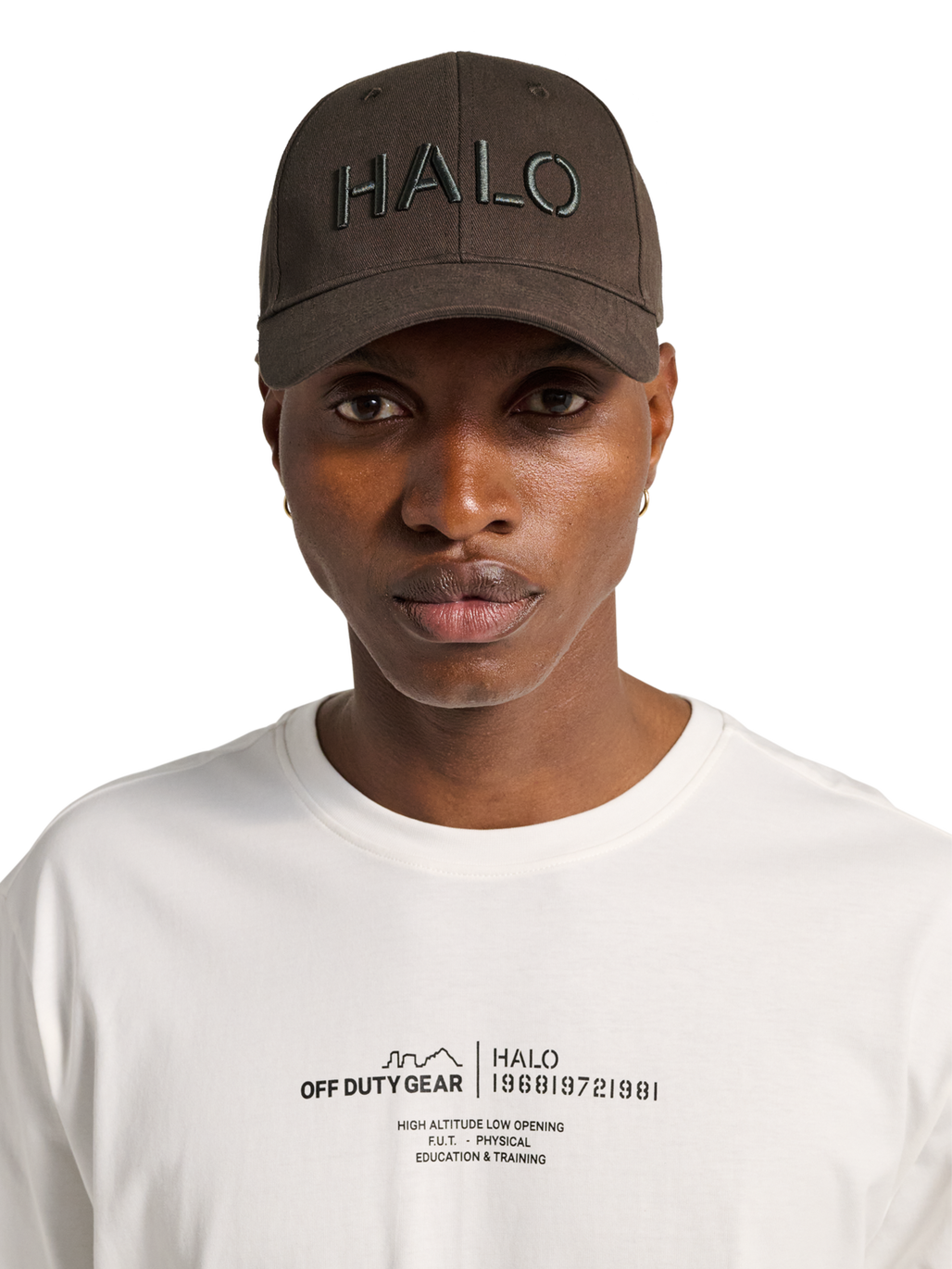 HALO UNIFORM CAP, RAVEN, model