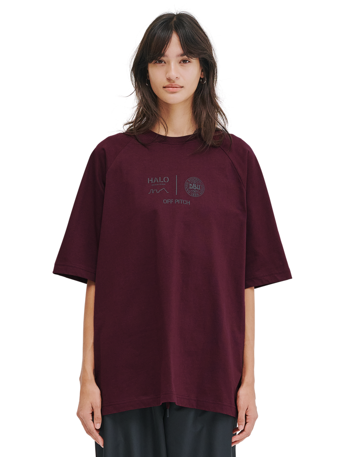HALO DBU BOXY T-SHIRT, PORT ROYALE, model