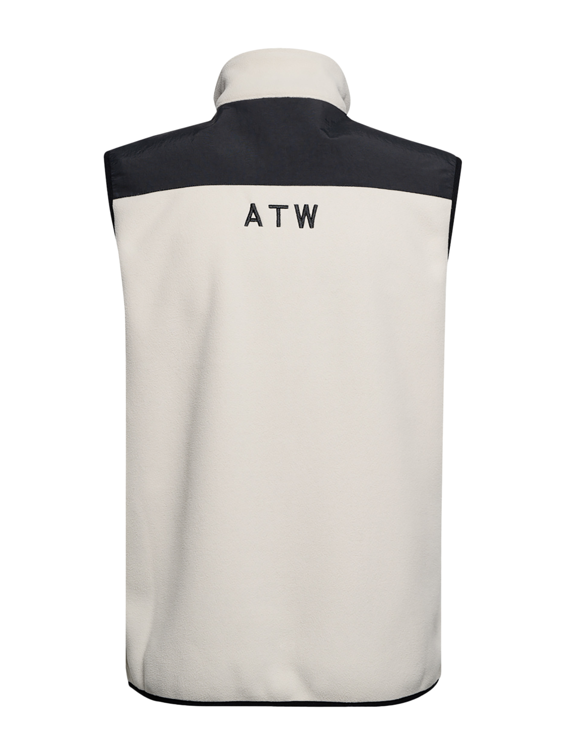 HALO BLOCKED FLEECE VEST, SILVER LINING, packshot