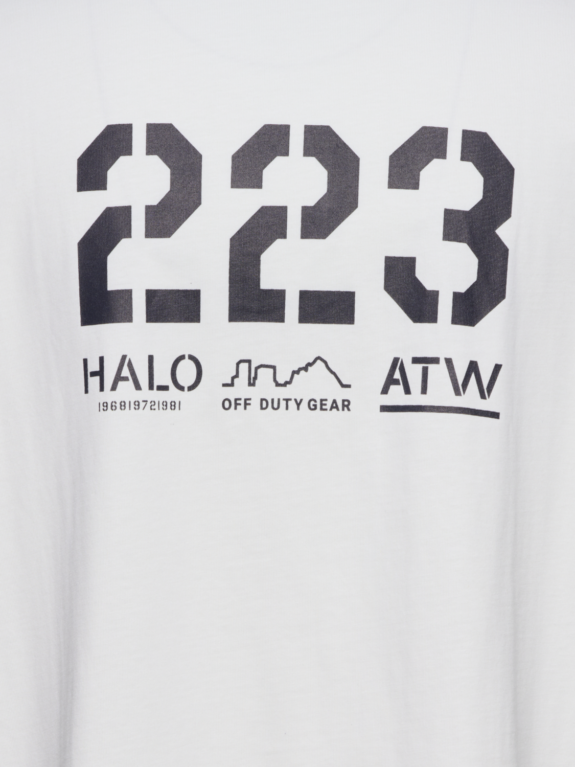 HALO GRAPHIC BOXY T-SHIRT, MARSHMALLOW/DEEP WELL, packshot
