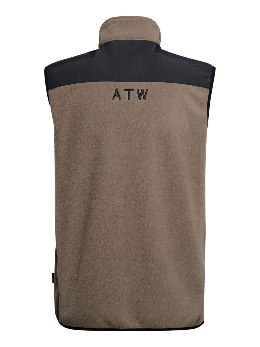 HALO BLOCKED FLEECE VEST, CHOCOLATE CHIP, packshot