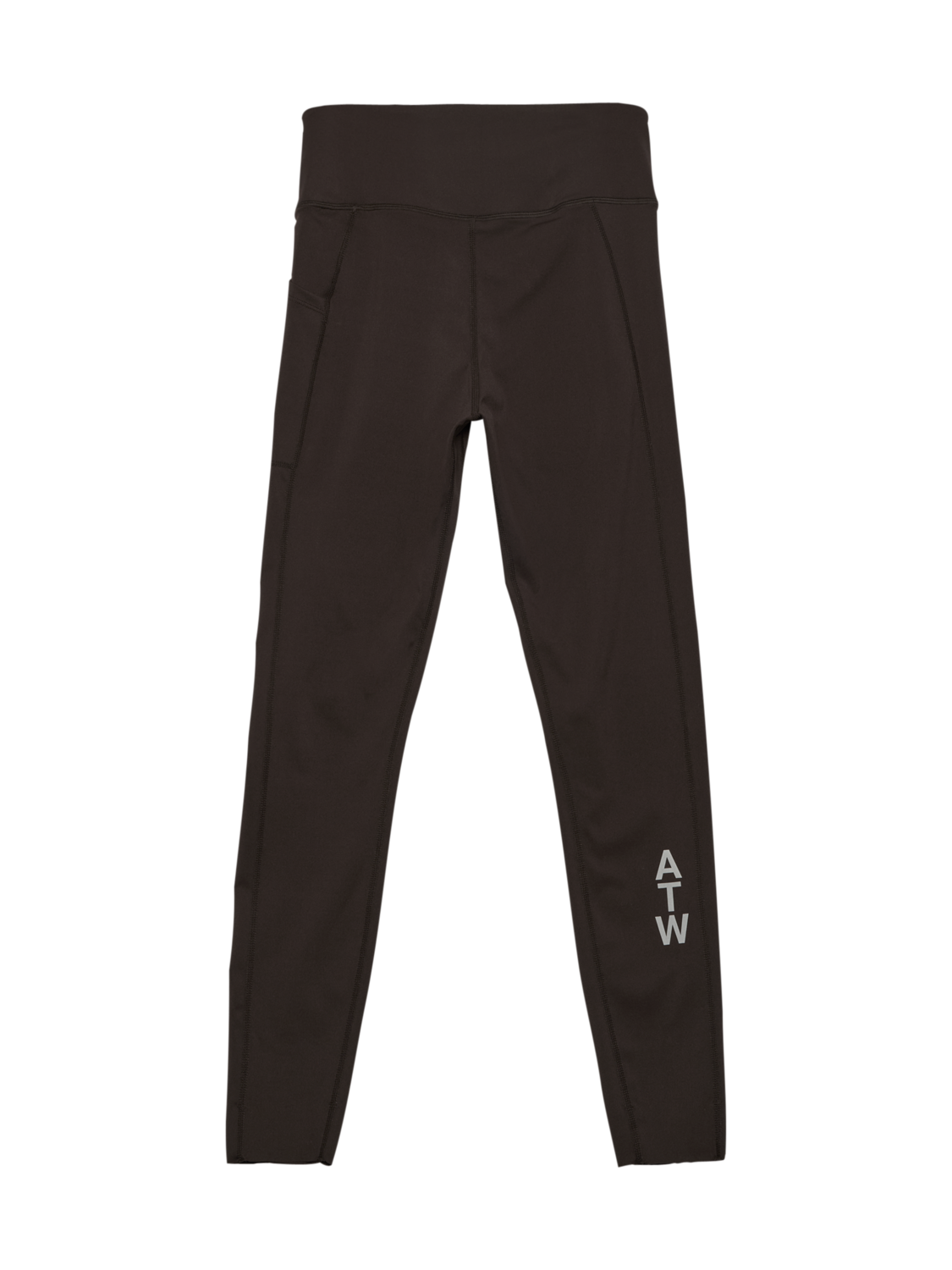 HALO WOMEN TRAINING TIGHTS, CHOCOLATE TORTE, packshot