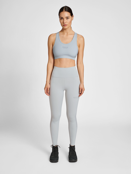 HALO WOMENS HIGHRISE TIGHTS, HARBOR MIST, model