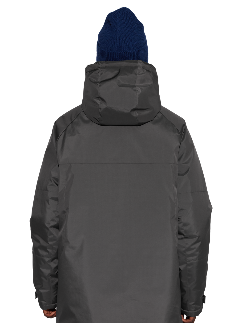 HALO SHIELD THERMOLITE PARKA, RAVEN, model