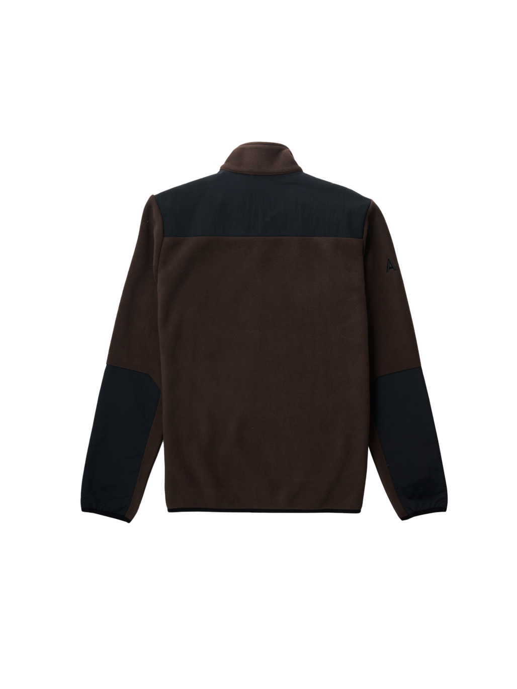 HALO BLOCKED ZIP FLEECE, JAVA, packshot