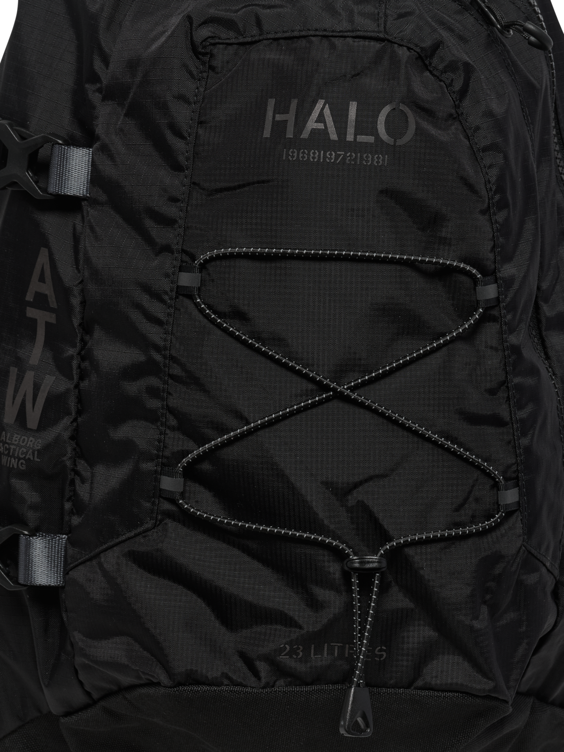 HALO UTILITY CROSSBODY BAG, BLACK, packshot