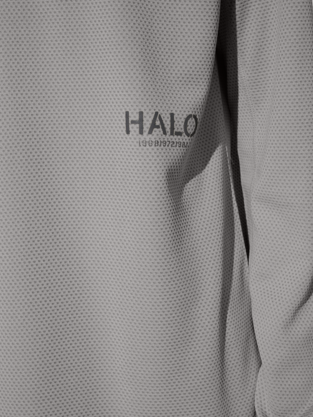 HALO SORONA HALF ZIP, MOURNING DOVE, model