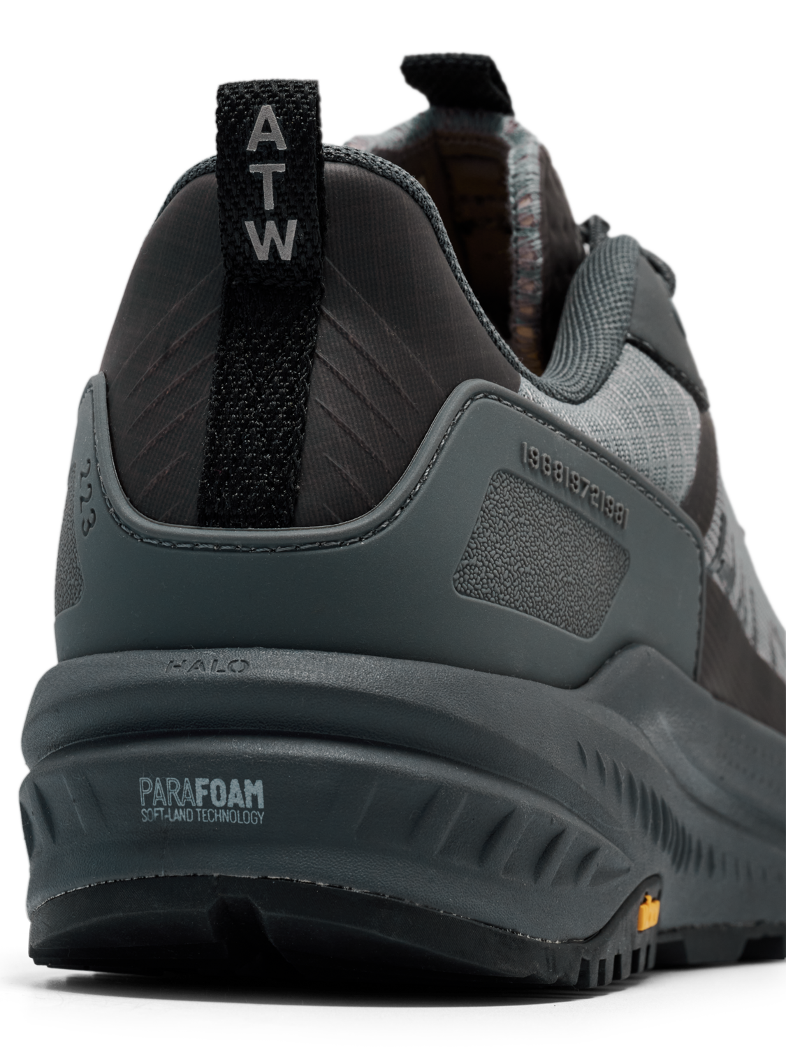 HALO TRAIL SNEAKER, SHARKSKIN/BLACK, packshot