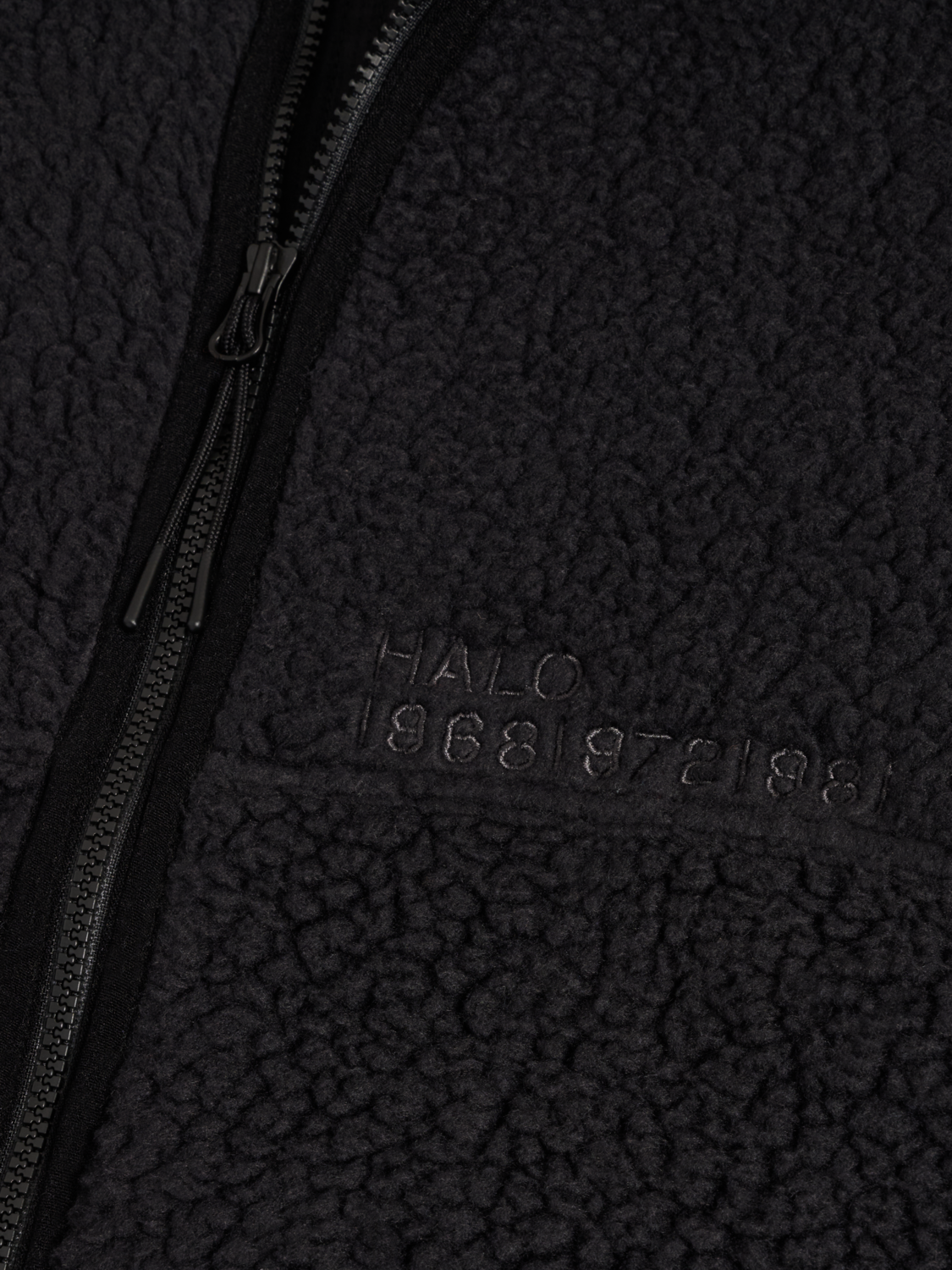 HALO MOVE POLARTEC FLEECE JACKET, BLACK, packshot