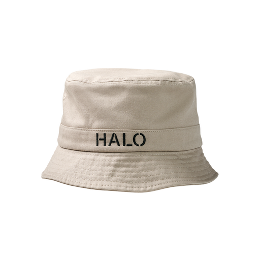 HALO BUCKET HAT, MILI SAND, packshot