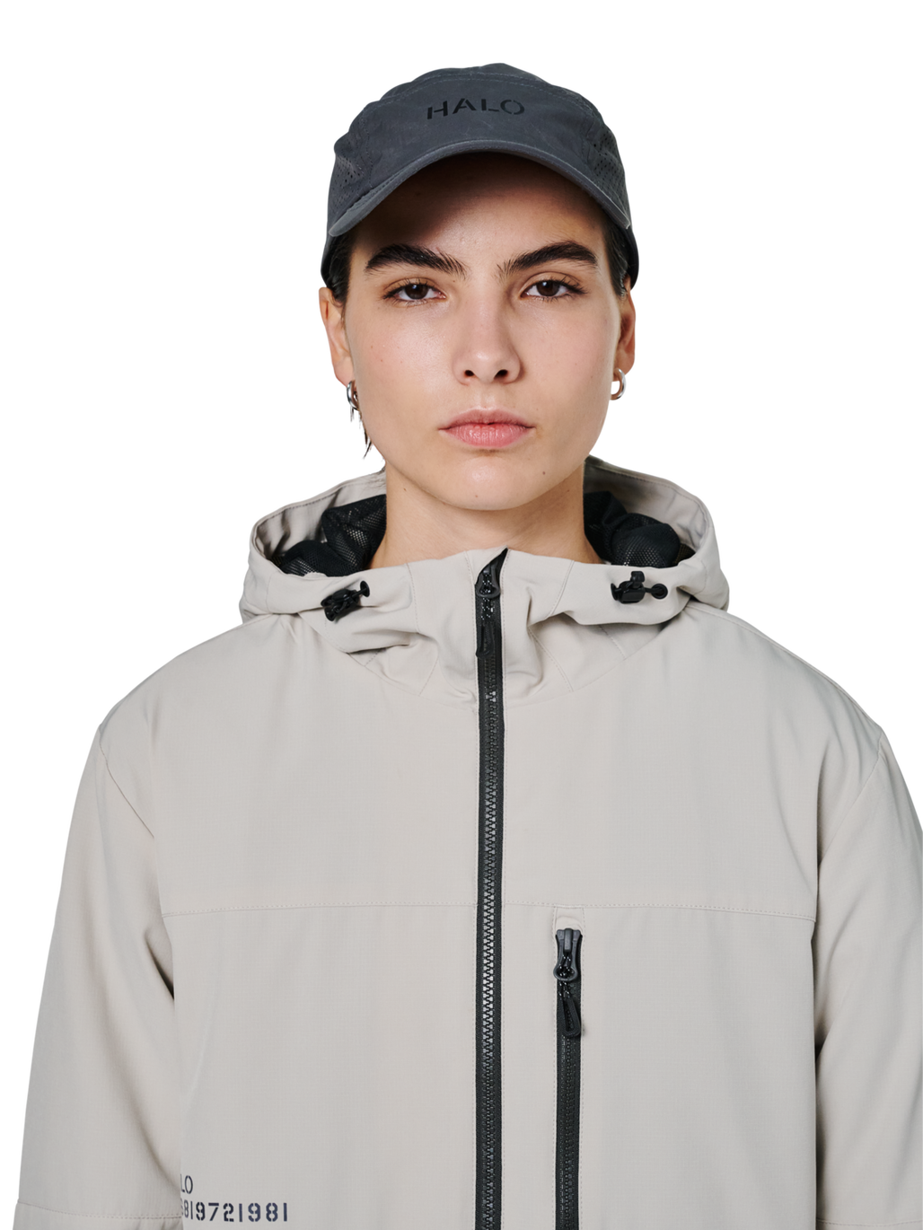 HALO NYLON LIGHTWEIGHT CAP, RAVEN, model