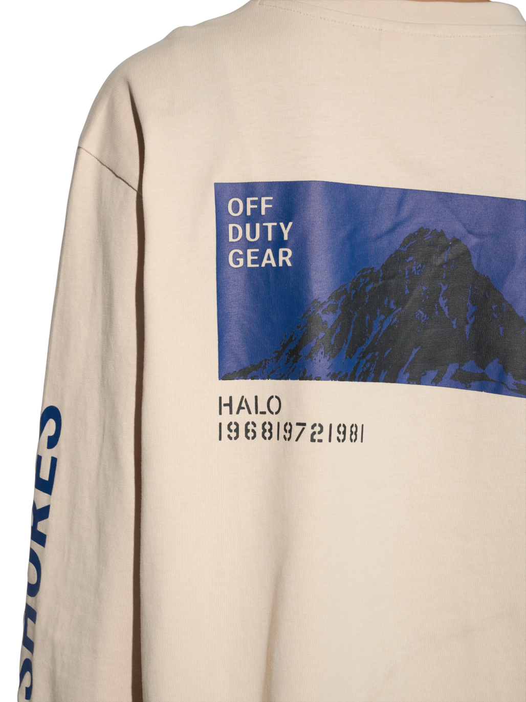 HALO SHORES L/S T-SHIRT, OYSTER GRAY, model