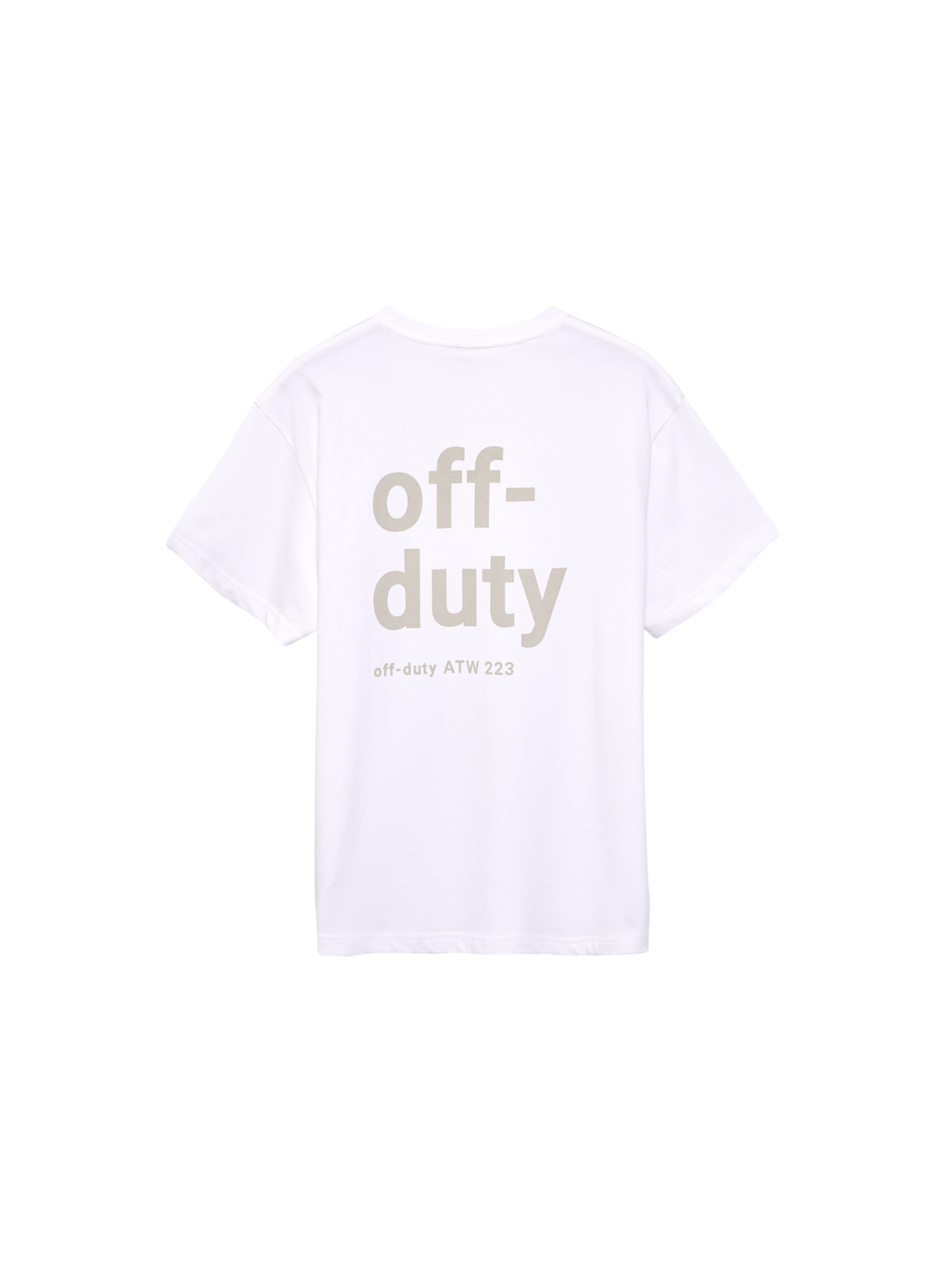 HALO GRAPHIC LOGO T-SHIRT, WHITE, packshot