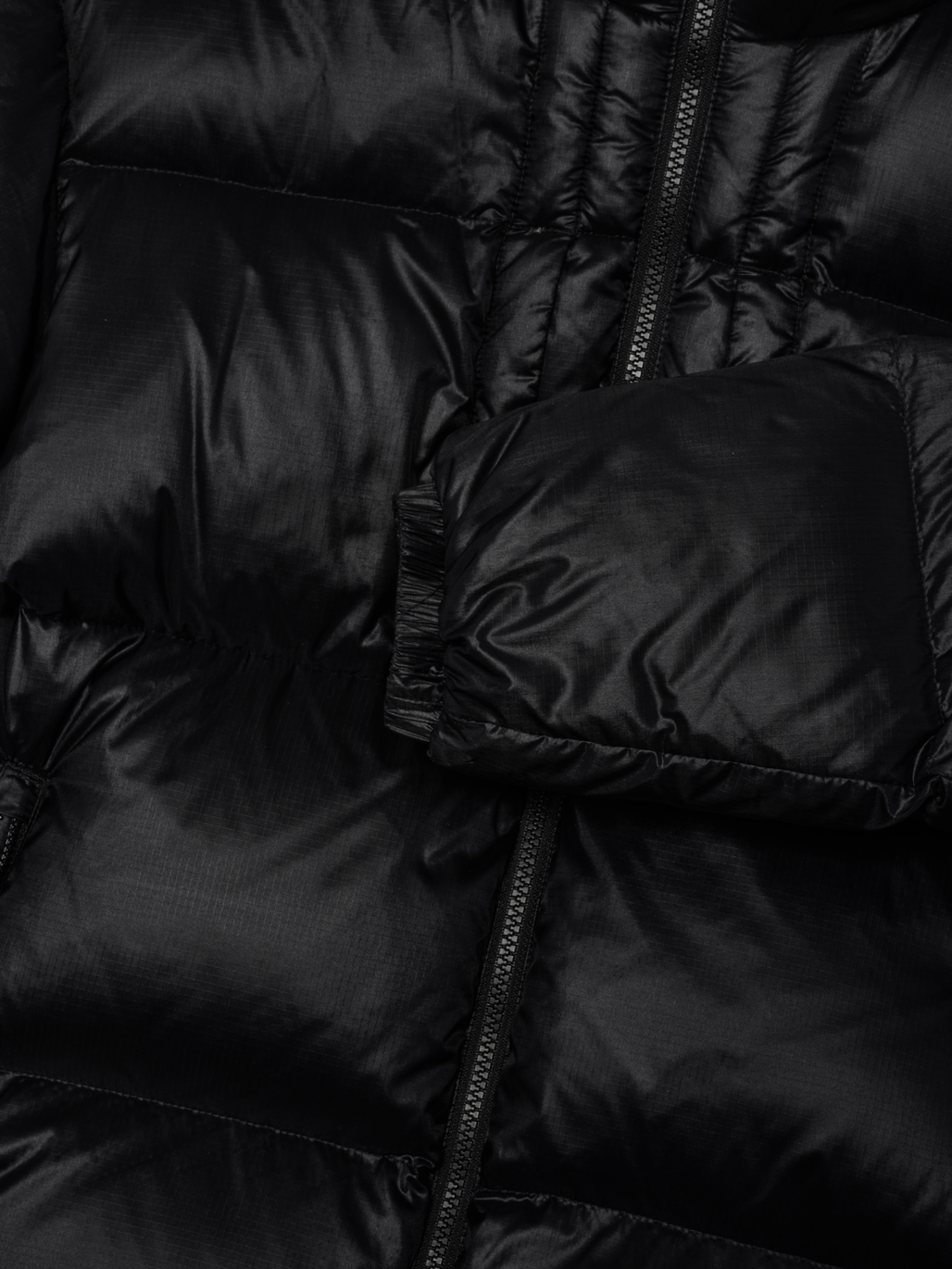 HALO TROOPER DOWN  JACKET, BLACK, packshot