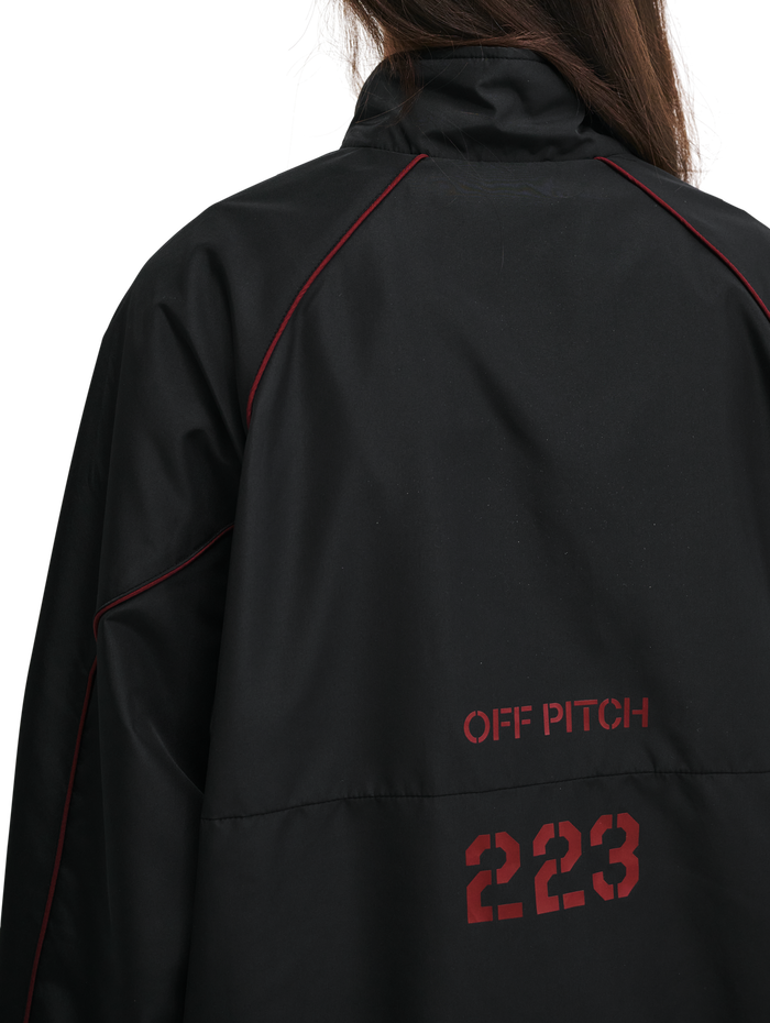 HALO DBU TRACKSUIT  JACKET, BLACK, model