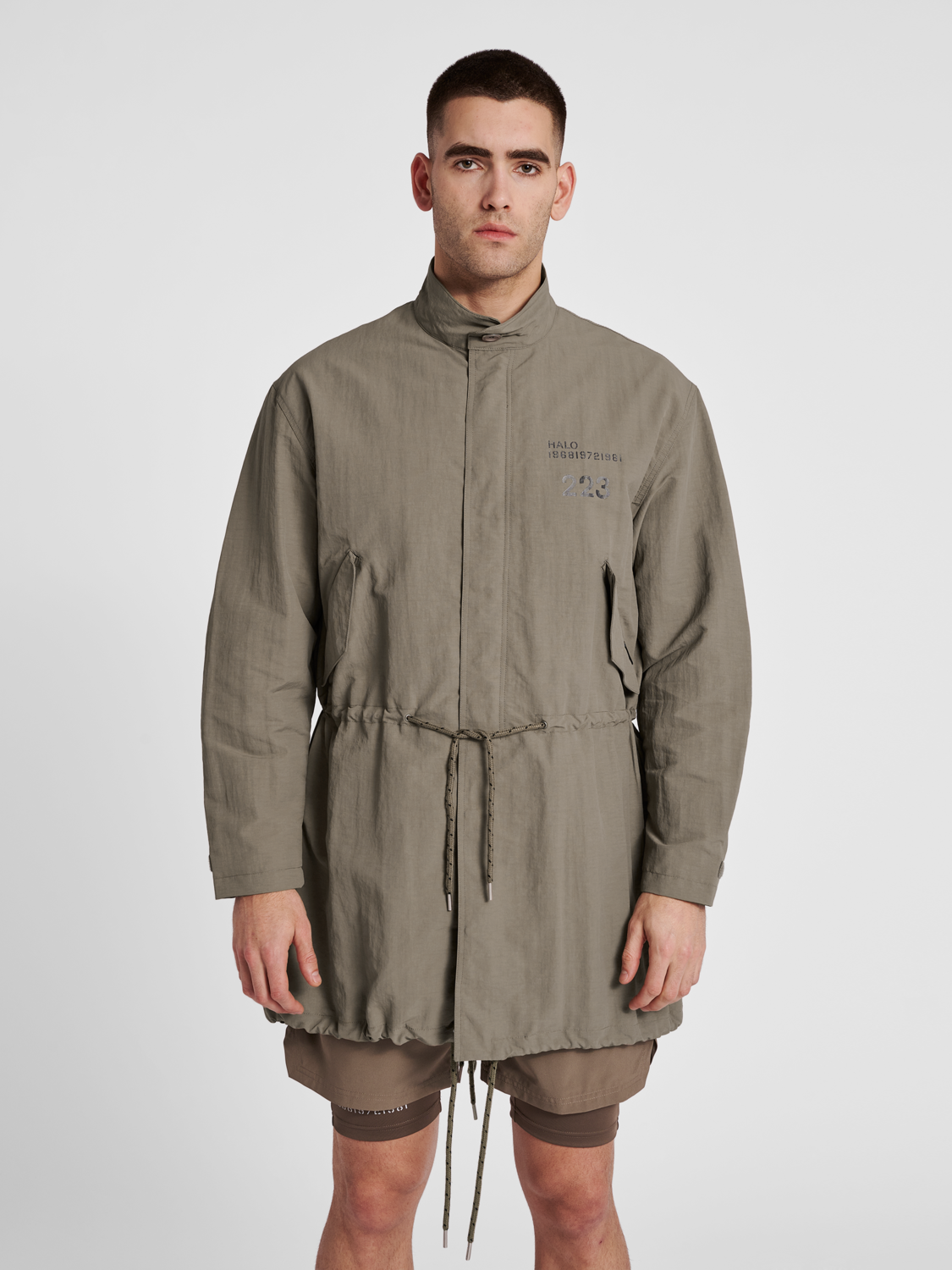 HALO HALO MILITARY PARKA - MOREL 