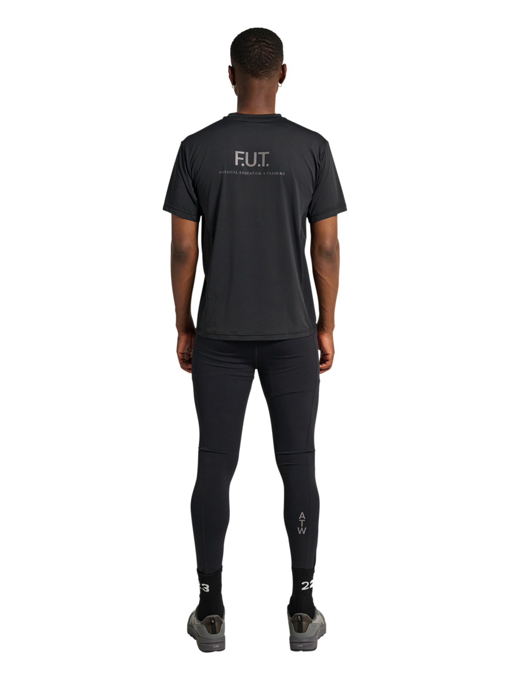 HALO MENS TRAINING TIGHTS, BLACK, model