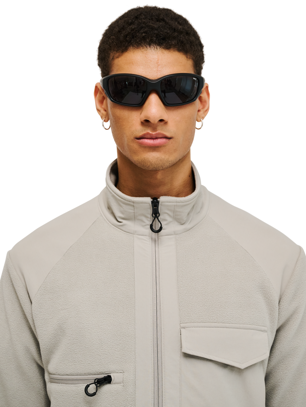 HALO X MESSY WEEKEND SUNGLASS NO 2, !BLACK IRIS, model