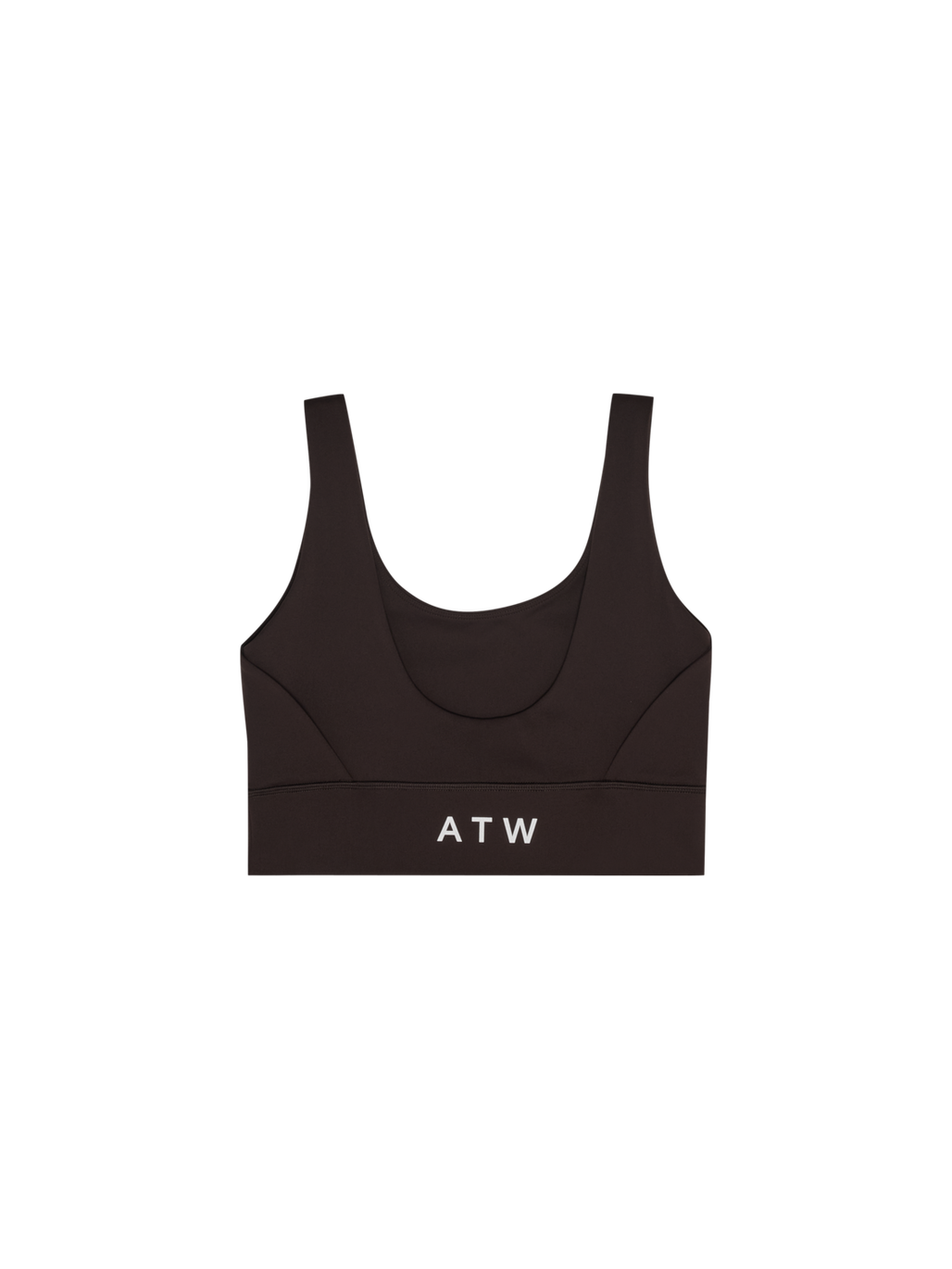HALO WOMEN TRAINING BRA, CHOCOLATE TORTE, packshot