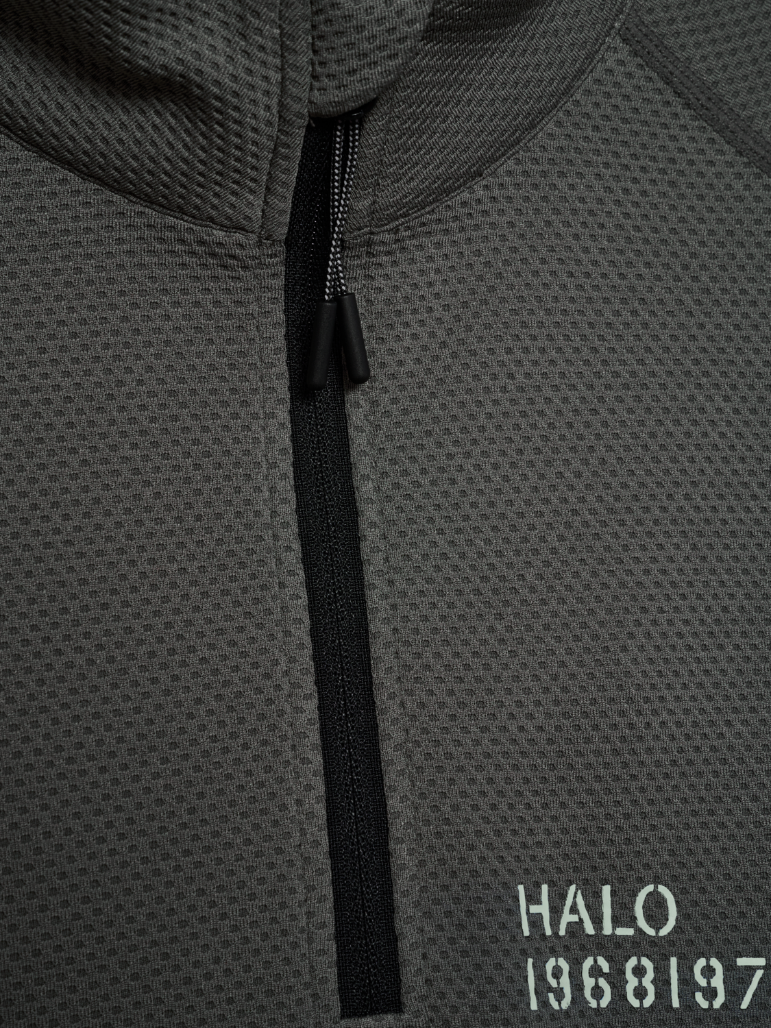 HALO SORONA HALF ZIP, GUNMETAL, packshot