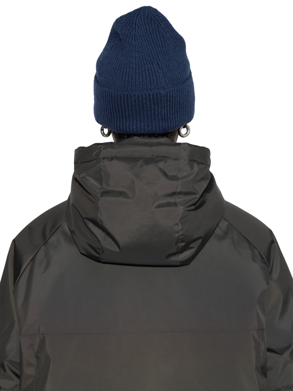 HALO WOOL MIX BEANIE, SARGASSO SEA, model