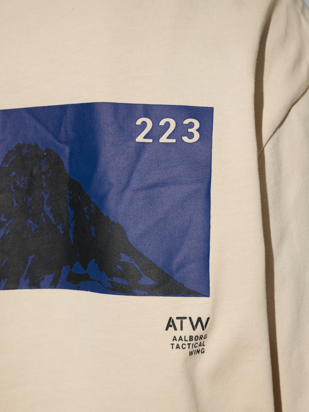 HALO SHORES L/S T-SHIRT, OYSTER GRAY, model