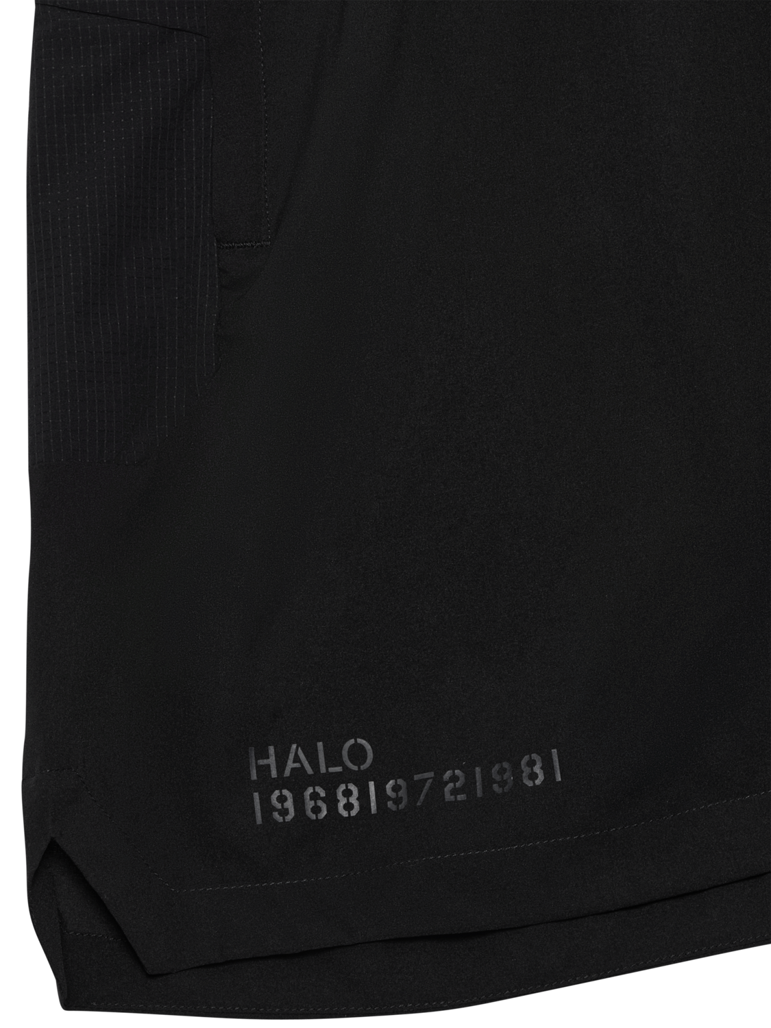 HALO SCOUT SHORTS, BLACK, packshot