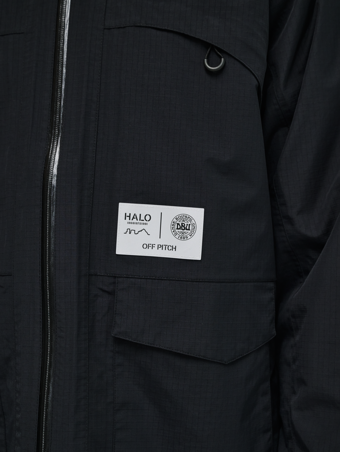 HALO DBU ASSET JACKET, BLACK, model