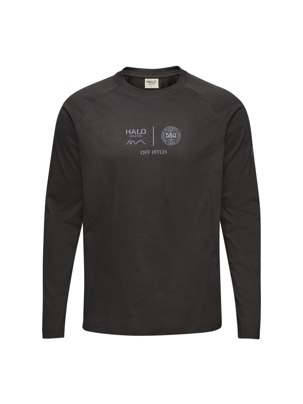 HALO DBU LS GRAPHIC T-SHIRT, RAVEN, packshot