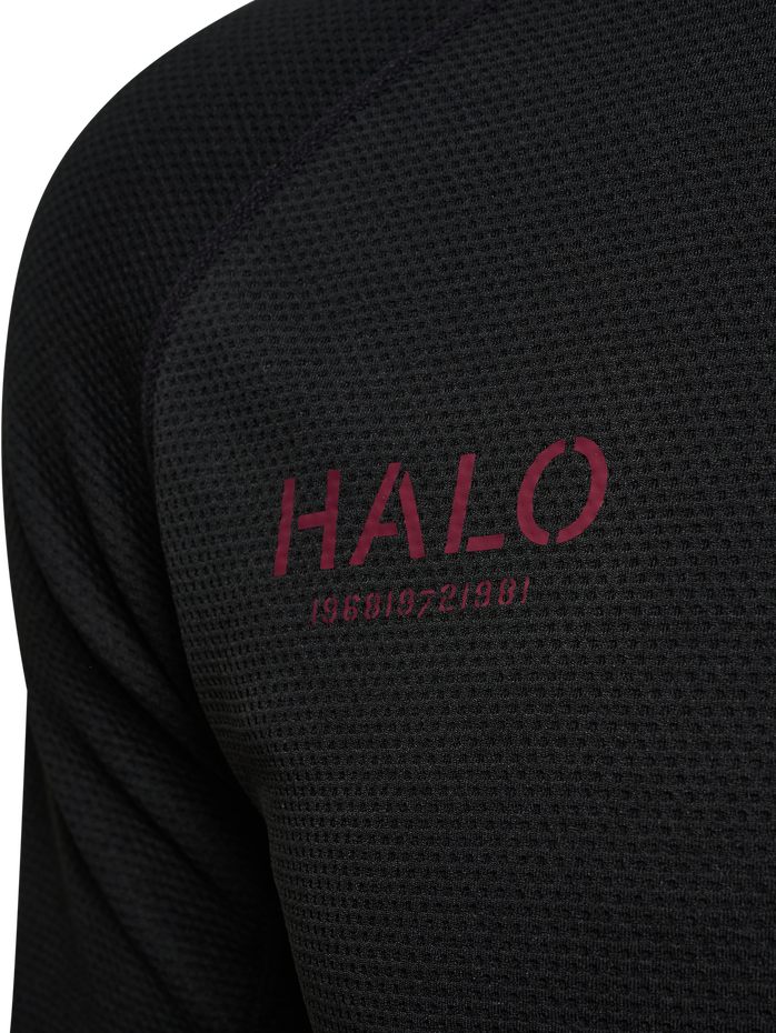 HALO DBU SORONA HALF ZIP, BLACK HALO DBU SORONA HALF ZIP, BLACK, packshot
