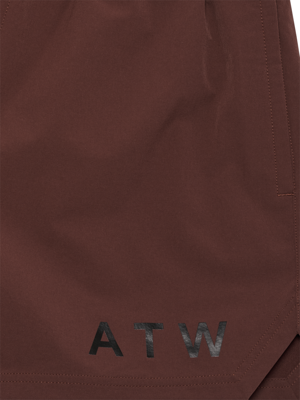 HALO SHORTS, BITTER CHOCOLATE, packshot