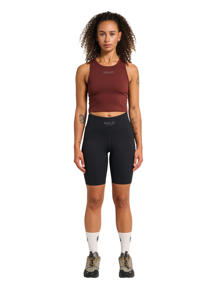 HALO WOMEN TRAINING SPRINTERS, BLACK, model