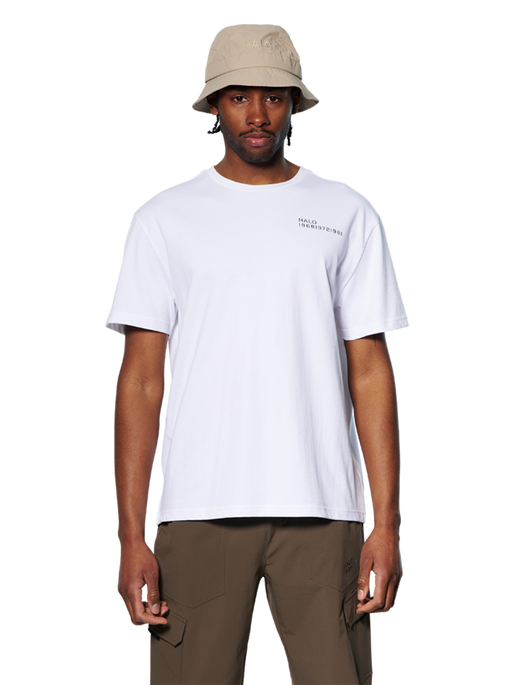 HALO TACTICAL T-SHIRT, WHITE, model