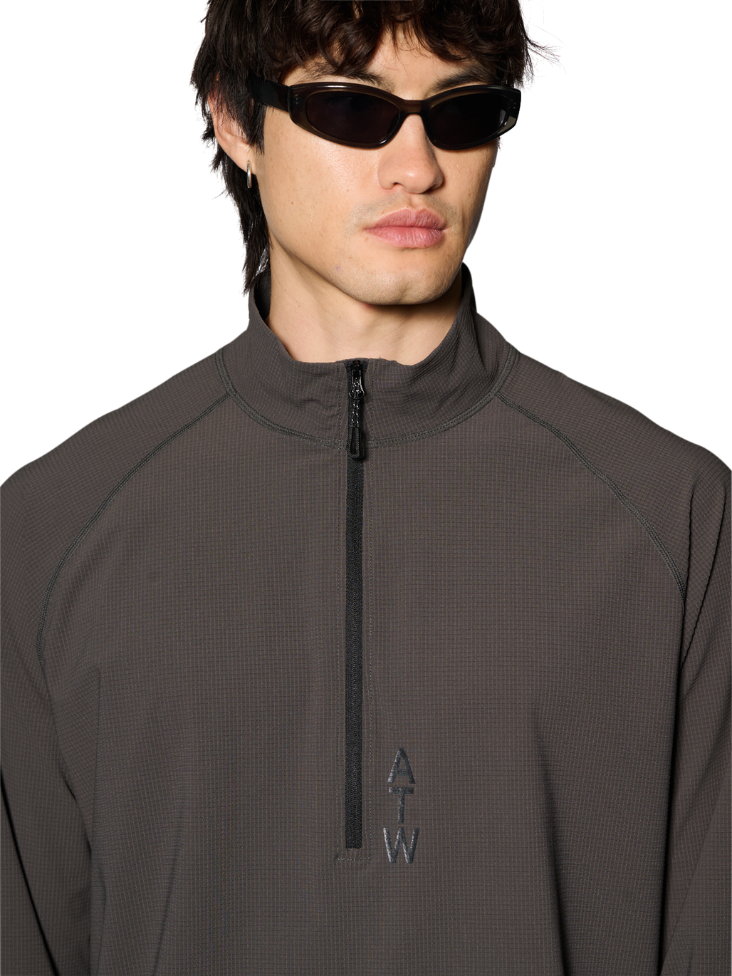 HALO AIRBORNE HALF ZIP, RAVEN, model