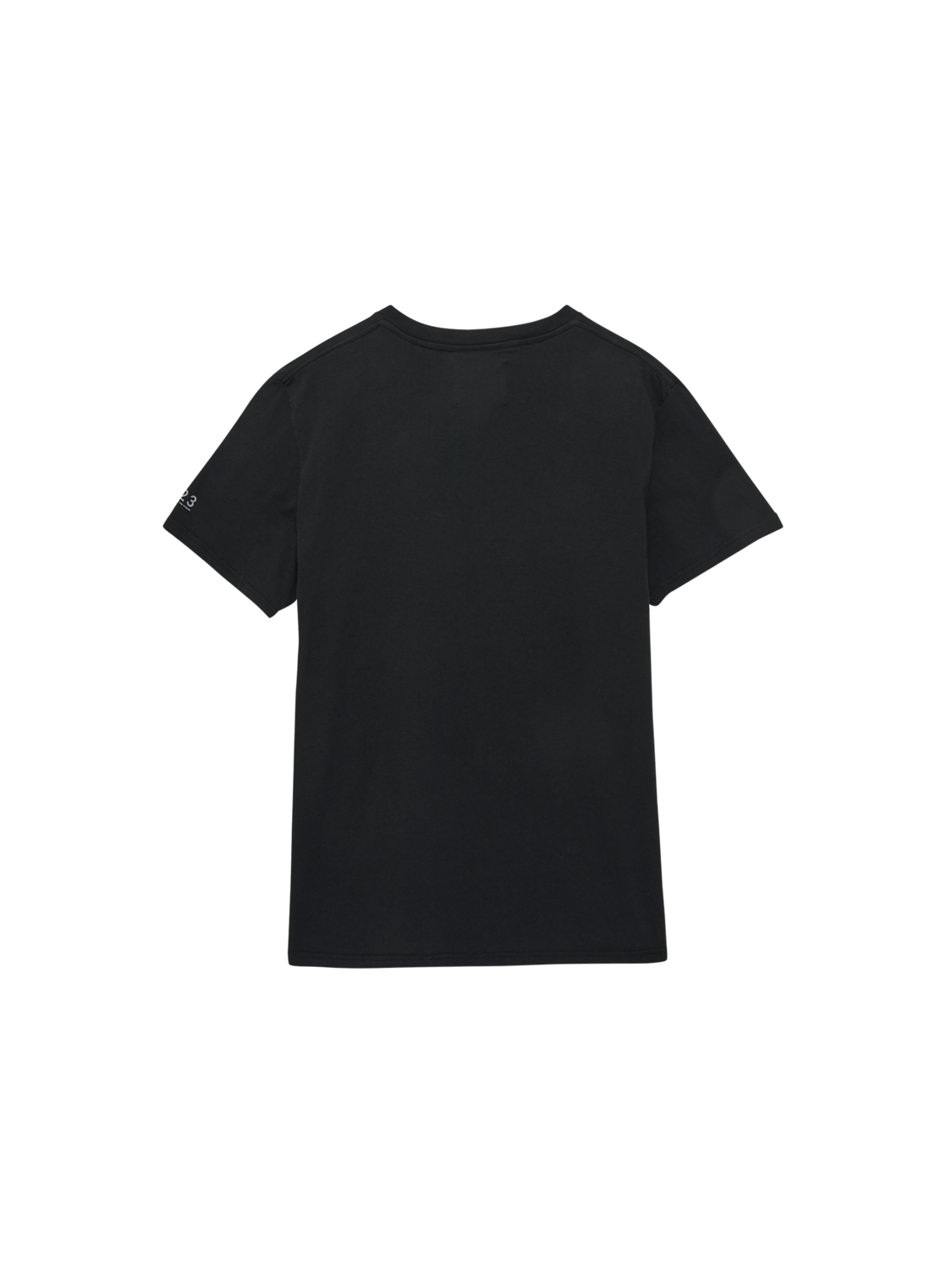 HALO COTTON T-SHIRT, BLACK, packshot