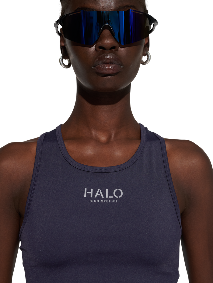 HALO WOMEN TRAINING TOP, DEEP WELL/DEEP WELL, model