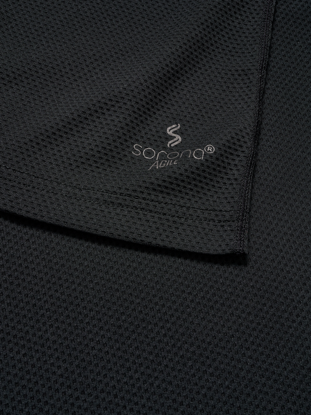 HALO SORONA HALF ZIP, BLACK, packshot