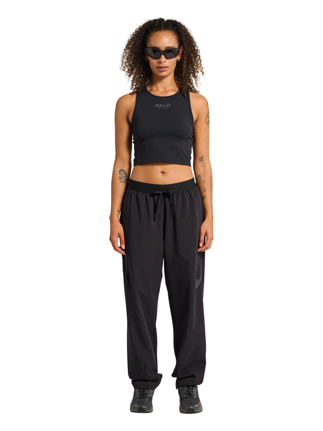 HALO REAPER RELAXED PANTS, BLACK, model