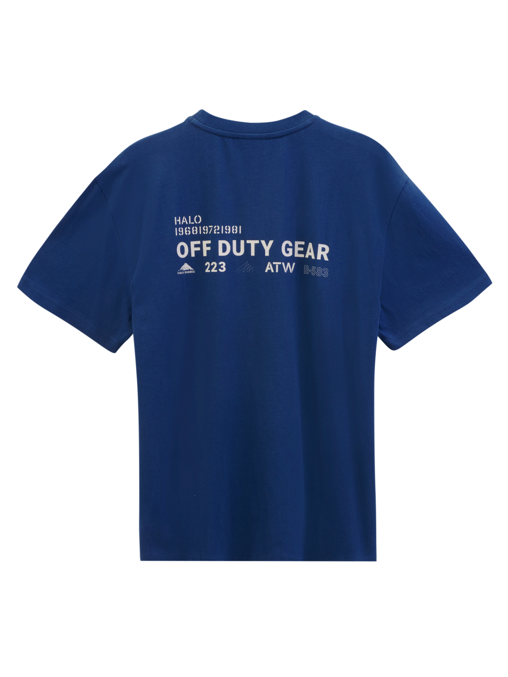 HALO COLD SHORE T-SHIRT, SARGASSO SEA, packshot