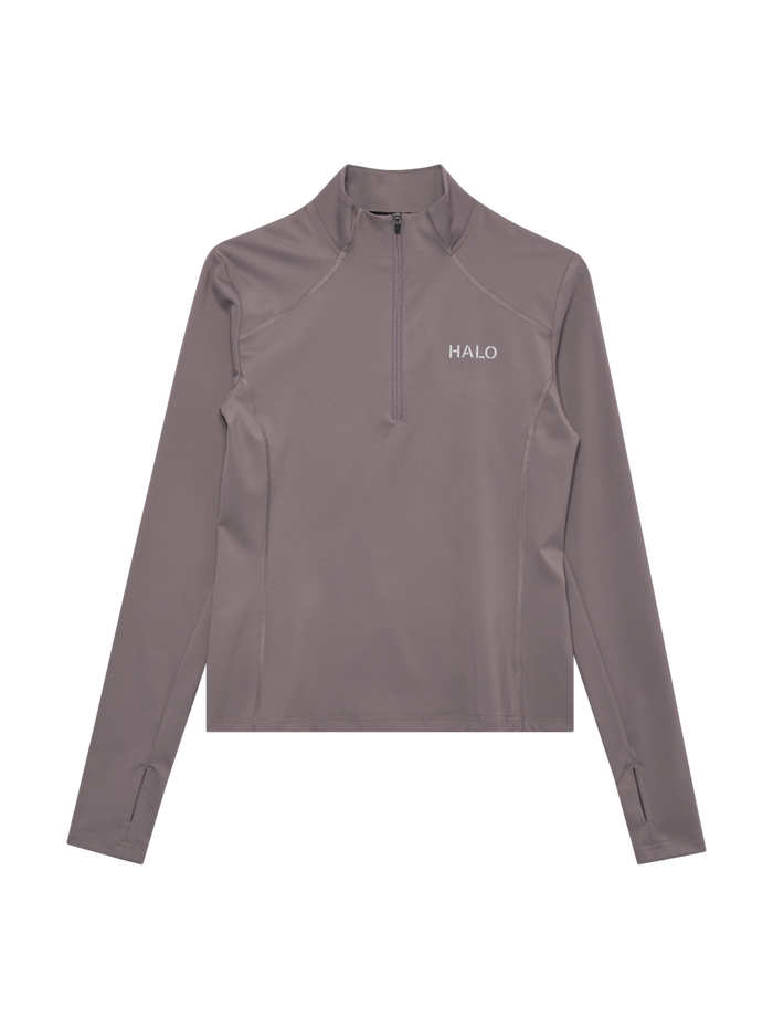 HALO WOMEN TRAINING HALF ZIP, SPARROW, packshot