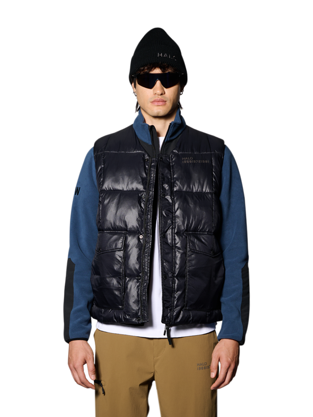 HALO HALO TROOPER DOWN VEST - BLACK | newlinehalo.com HALO HALO TROOPER DOWN VEST - BLACK | newlinehalo.com