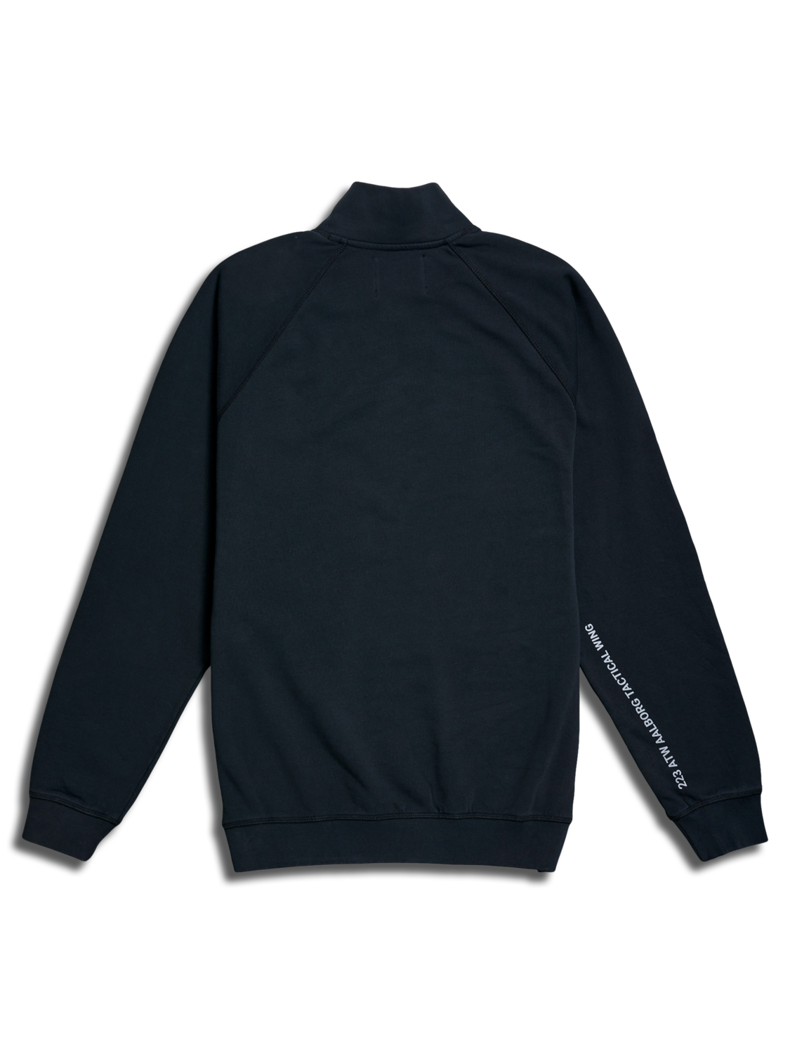 HALO COTTON HALFZIP, BLACK, packshot