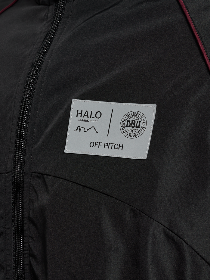 HALO DBU TRACKSUIT  JACKET, BLACK HALO DBU TRACKSUIT  JACKET, BLACK, packshot