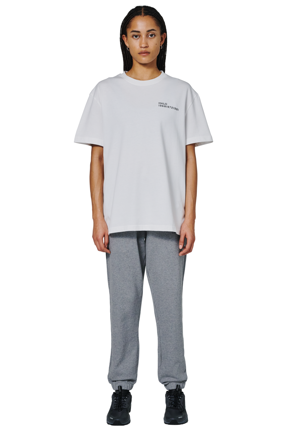 HALO ESSENTIAL T-SHIRT, WHITE, packshot