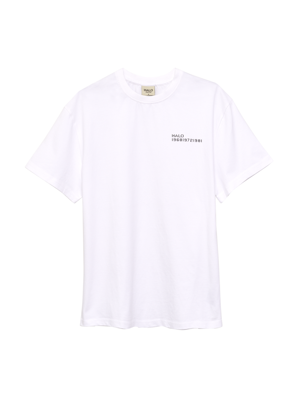 HALO ESSENTIAL T-SHIRT, BRIGHT WHITE, packshot