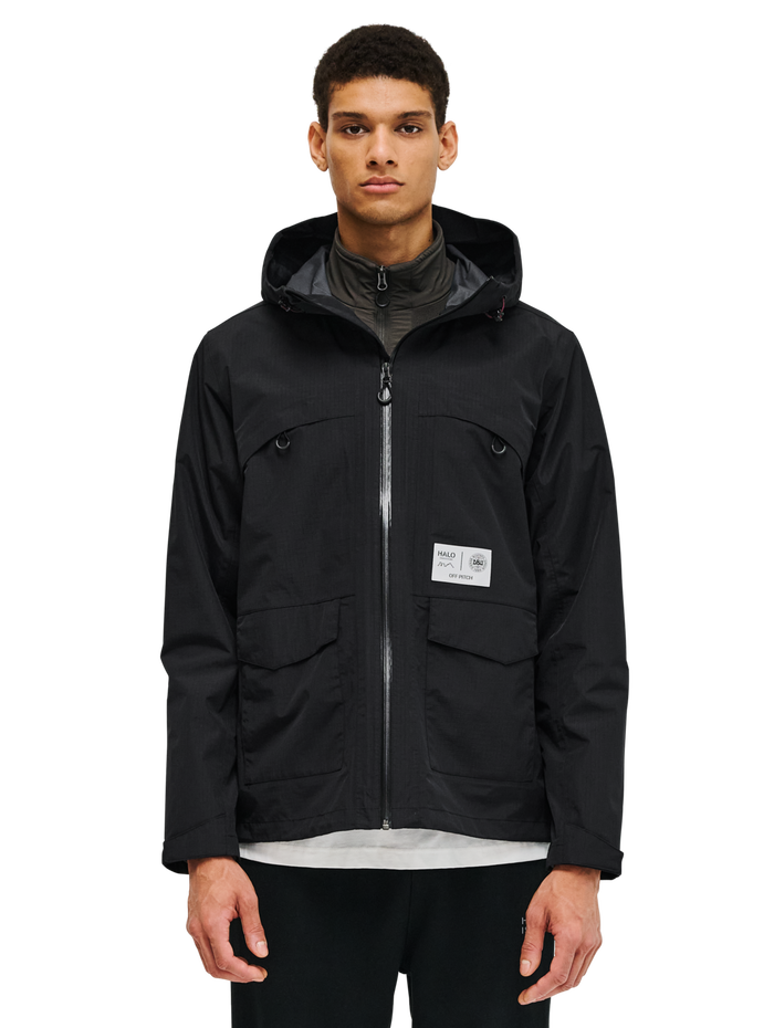 HALO DBU ASSET JACKET, BLACK, model