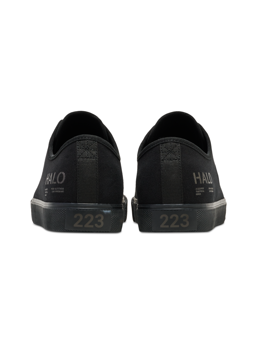 HALO FIELD SHOE LOW, CAVIAR, packshot