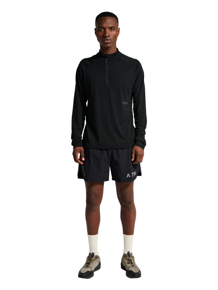 HALO SORONA HALF ZIP, BLACK, model